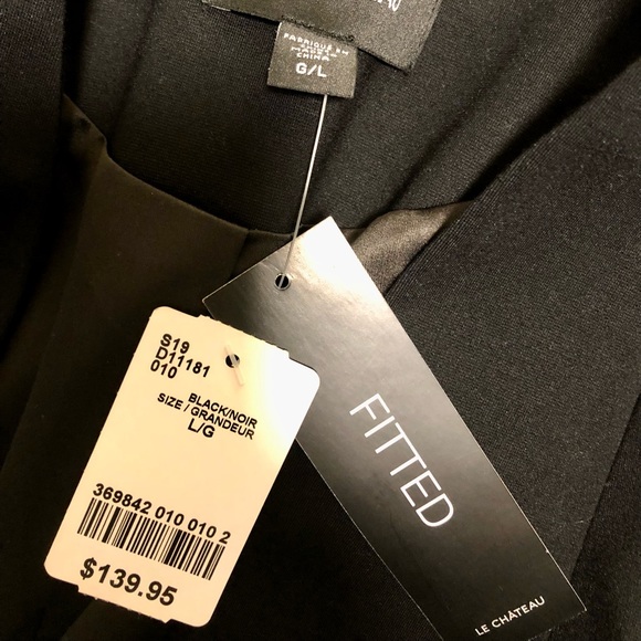 le chateau womens black blazer - Picture 2 of 2